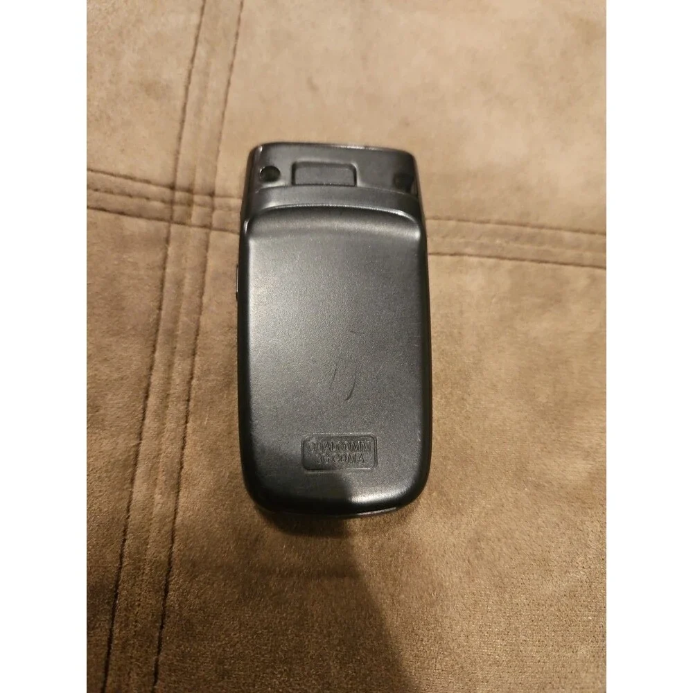 Sanyo SCP-3200 Sprint Vision Cell Phone Vintage Flip Phone Black Rare